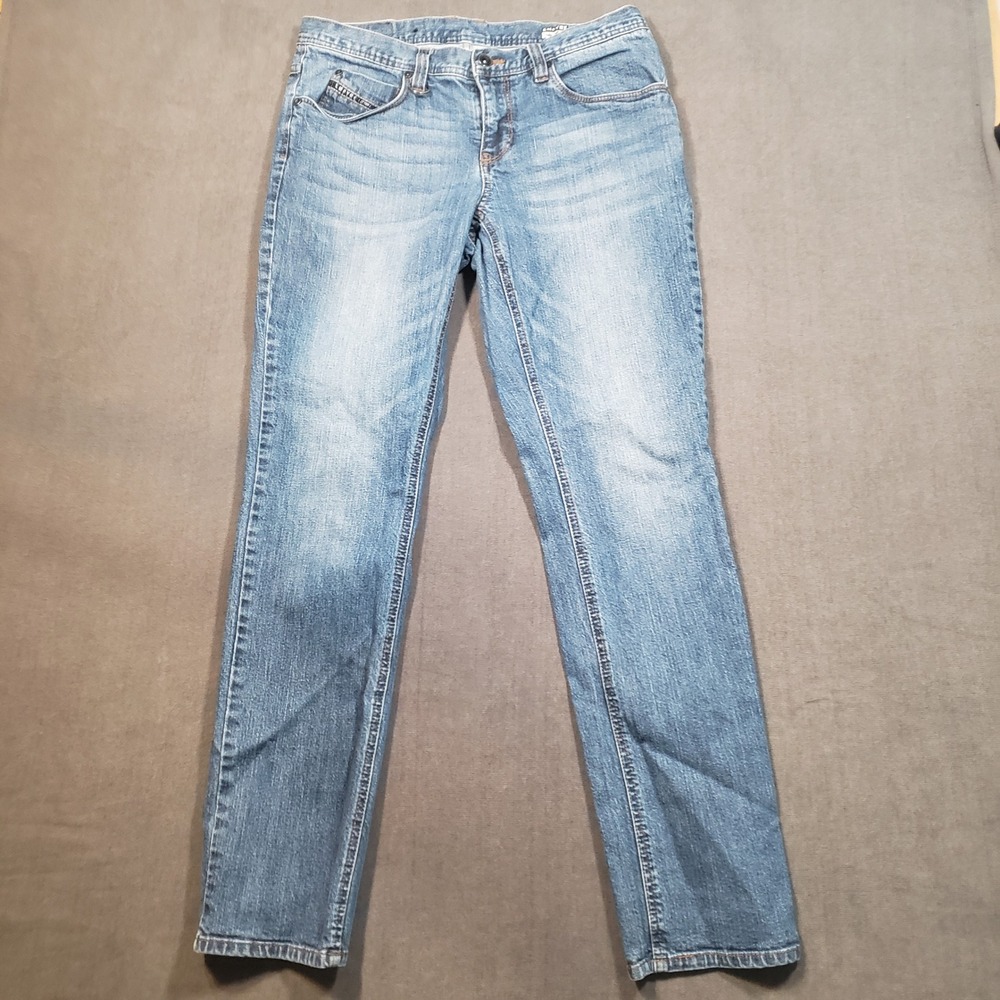 Empyre‎ Skeletor Skinny Jeans Mens 32x30 Blue Medium Wash Denim Stretch